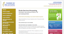 Desktop Screenshot of etude-dp.fr